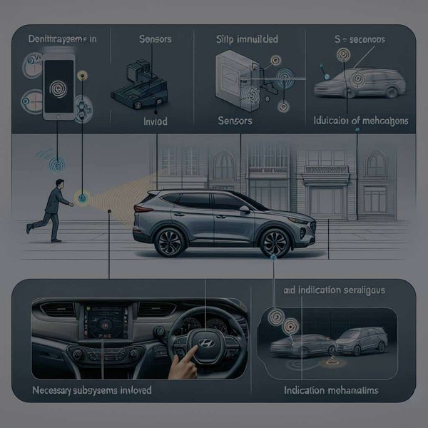 Comment fonctionne le système de gestion de l'angle mort sur un Hyundai Santa Fe?