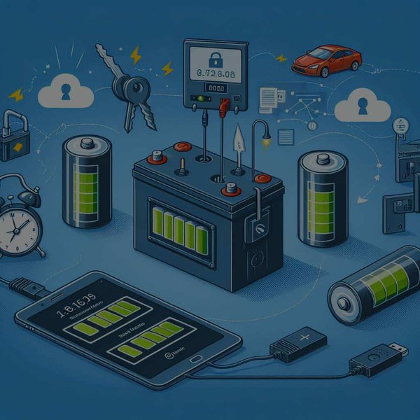 Quel est l'impact de la charge de la batterie sur le fonctionnement des systèmes de sécurité électroniques?