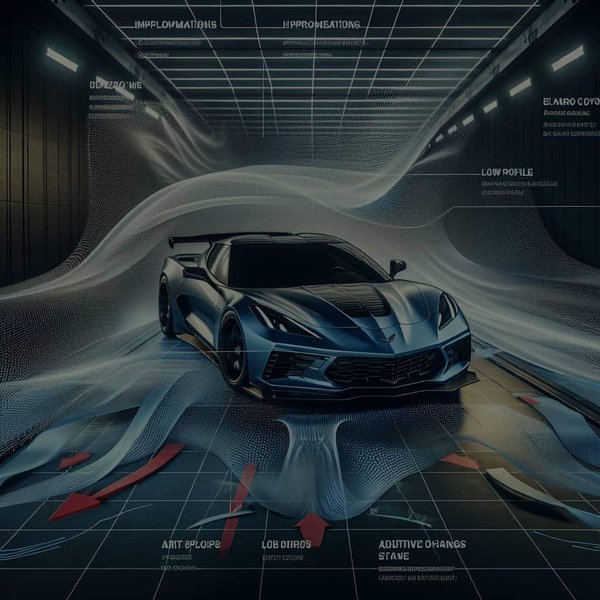 Comment optimiser l'aérodynamisme d'une voiture de sport comme la Chevrolet Corvette ?